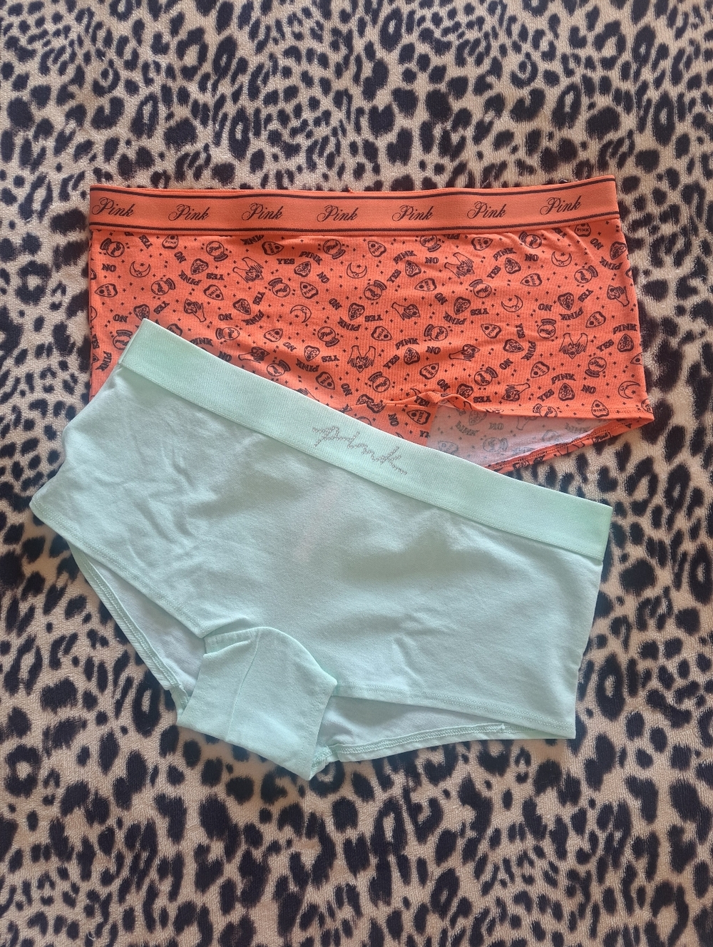 PINK panties bundle (L) NWT